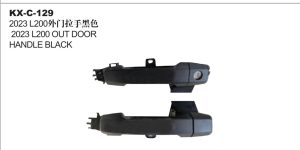 2023 L200 OUT DOOR HANDLE BLACK KX-C-129