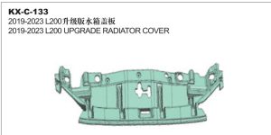 2019-2023 L200 UPGRADE RADIATOR COVER KX-C-133