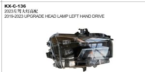 2019-2023 UPGRADE HEAD LAMP LEFT HAND DRIVE - L200 KX-C-136