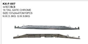 16 TAIL GATE CHROME – FORTUNER