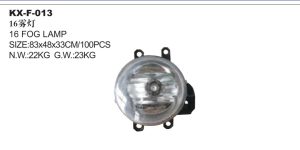 16 FOG LAMP - FORTUNER KX-F-013