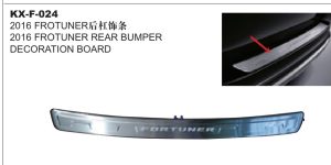 2016 FROTUNER REAR BUMPER DECORATION BOARD - FORTUNER KX-F-024