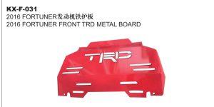 2016 FORTUNER FRONT TRD METAL BOARD