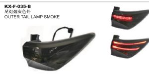 OUTER TAIL LAMP SMOKE - FORTUNER KX-F-035-B