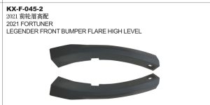 2021 FORTUNER LEGENDER FRONT BUMPER FLARE HIGH LEVEL KX-F-045-2