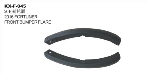 2016 FORTUNER FRONT BUMPER FLARE KX-F-045