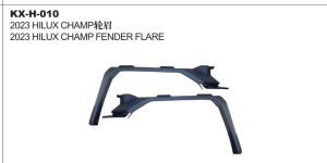2023 HILUX CHAMP FENDER FLARE KX-H-010