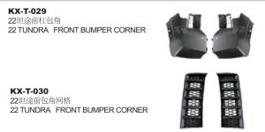 22 TUNDRA FRONT BUMPER CORNER KX-T-029