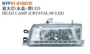 HEAD LAMP (CRYSTAL)/W/LED - Corolla 1990-1992 NYF01-01001D
