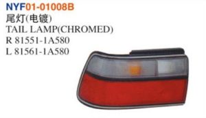 TAIL LAMP(CHROMED) – Corolla 1990-1992