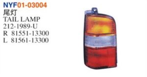 TAIL LAMP – Corolla 1988