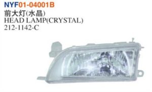 HEAD LAMP(CRYSTAL) - Corolla 1988 NYF01-04001B