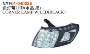 CORNER LAMP W/LED(BLACK) - Corolla 1988 NYF01-04002E