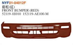 FRONT BUMPER (RED) - Corolla 1992-1994 NYF01-04012F