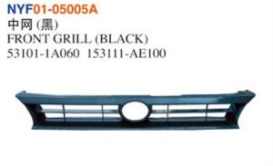 FRONT GRILL (BLACK) – Corolla 1993