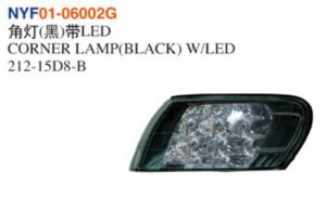 CORNER LAMP(BLACK) W/LED - Corolla 1999 NYF01-06002G