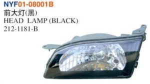 HEAD LAMP (BLACK) - Corolla 2000 NYF01-08001B