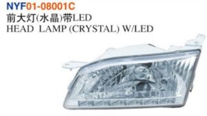 HEAD LAMP (CRYSTAL) W/LED – Corolla 2000