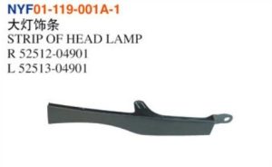 STRIP OF HEAD LAMP – Tacoma 2005-2011
