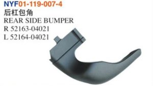 REAR SIDE BUMPER – Tacoma 2005-2011
