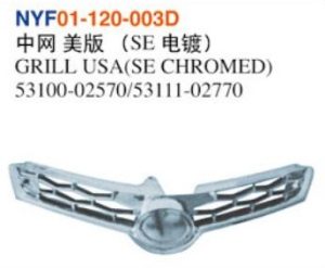 GRILL USA(SE CHROMED) - Corolla 2014 NYF01-120-003D