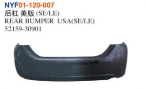 REAR BUMPER USA(SE/LE) - Corolla 2014 NYF01-120-007