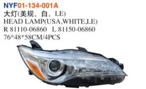 HEAD LAMP(USA,WHITE,LE) - Camry 2015 NYF01-134-001A