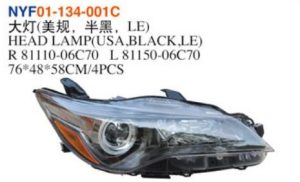 HEAD LAMP(USA,BLACK,LE) - Camry 2015 NYF01-134-001C