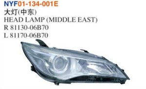 HEAD LAMP (MIDDLE EAST) - Camry 2015 NYF01-134-001E