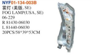 FOG LAMP(USA, SE) - Camry 2015 NYF01-134-003B