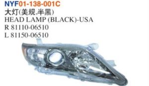 HEAD LAMP (BLACK)-USA – Camry 2010