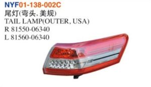 TAIL LAMP(OUTER, USA) - Camry 2010 NYF01-138-002C
