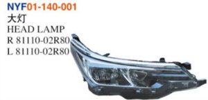 HEAD LAMP - Corolla 2017 NYF01-140-001