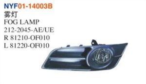 FOG LAMP - Corolla 2004 NYF01-14003B