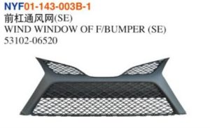 WIND WINDOW OF F/BUMPER (SE) – Camry 2018