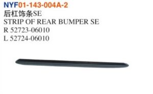 STRIP OF REAR BUMPER SE - Camry 2018 NYF01-143-004A-2
