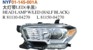 HEAD LAMP W/LED (HALF BLACK) – Tacoma 2012-2015