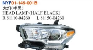 HEAD LAMP (HALF BLACK) – Tacoma 2012-2015