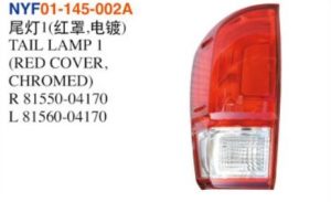 TAIL LAMP 1 (RED COVER, CHROMED) – Tacoma 2016