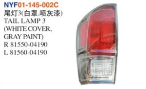 TAIL LAMP 3 (WHITE COVER, GRAY PAINT) – Tacoma 2016