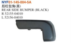 REAR SIDE BUMPER (BLACK) - Tacoma 2016 NYF01-145-004-5A