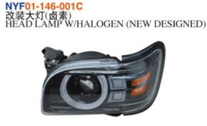 HEAD LAMP W/HALOGEN (NEW DESIGNED) – Tacoma 2001-2004