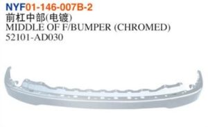MIDDLE OF F/BUMPER (CHROMED) – Tacoma 2001-2004