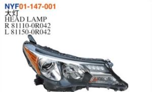 HEAD LAMP - RAV4 2013-2015 NYF01-147-001