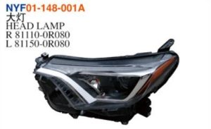HEAD LAMP - RAV4 2016-2018 NYF01-148-001A