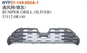BUMPER GRILL (SLIVER) - RAV4 2019 NYF01-149-005A-1