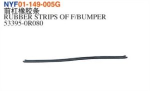 RUBBER STRIPS OF F/BUMPER – RAV4 2019