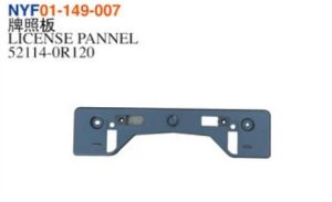LICENSE PANNEL - RAV4 2019 NYF01-149-007