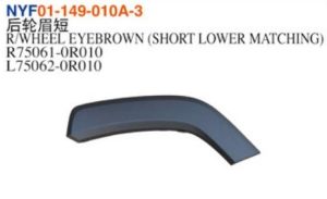 R/WHEEL EYEBROWN (SHORT LOWER MATCHING) - RAV4 2019 NYF01-149-010A-3