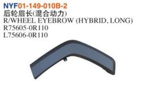 R/WHEEL EYEBROW (HYBRID, LONG) – RAV4 2019